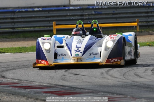 2008-04-26 Monza 0409 Le Mans Series - Tappy-Ickx - Pescarolo - Judd